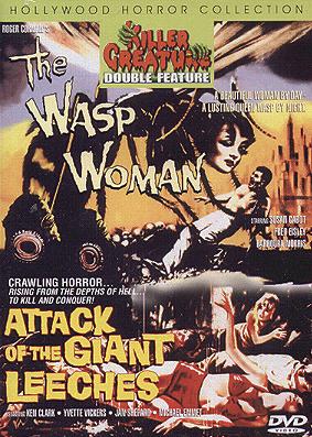 Wasp Woman / Giant Leeches DVD